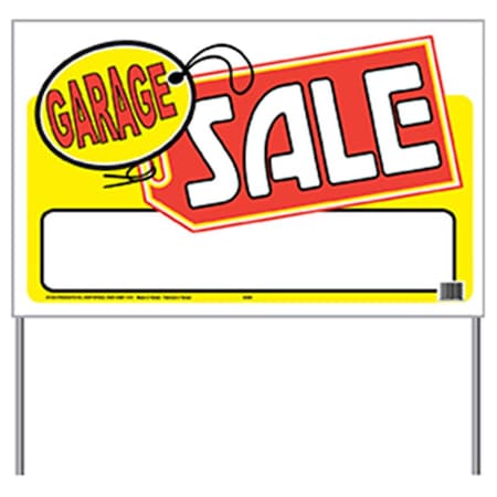 Hy-Ko 24202 26 x 16 in. Garage Sale Bag Sign 177685